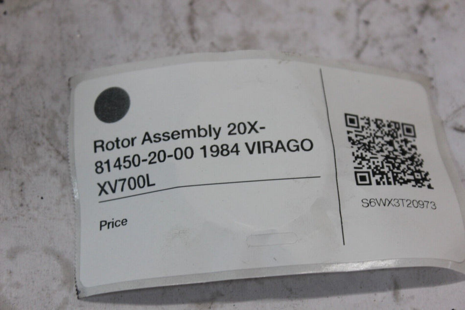 Rotor Assembly 20X-81450-20-00 1984 VIRAGO XV700L