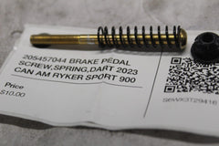 205457044 BRAKE PEDAL SCREW,SPRING,DART 2023 CAN AM RYKER SPORT 900 ACE