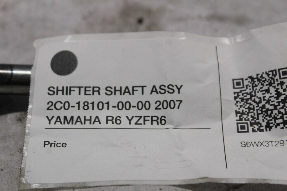 SHIFTER SHAFT ASSY 2C0-18101-00-00 2007 YAMAHA R6 YZFR6