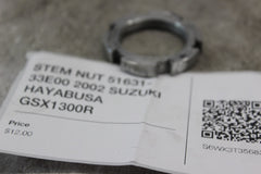 STEM NUT 51631-33E00 2002 SUZUKI HAYABUSA GSX1300R
