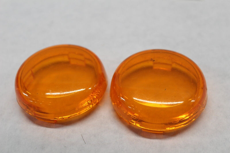 68973-00 Turn Signal Lens (2) AMBER HARLEY DAVIDSON