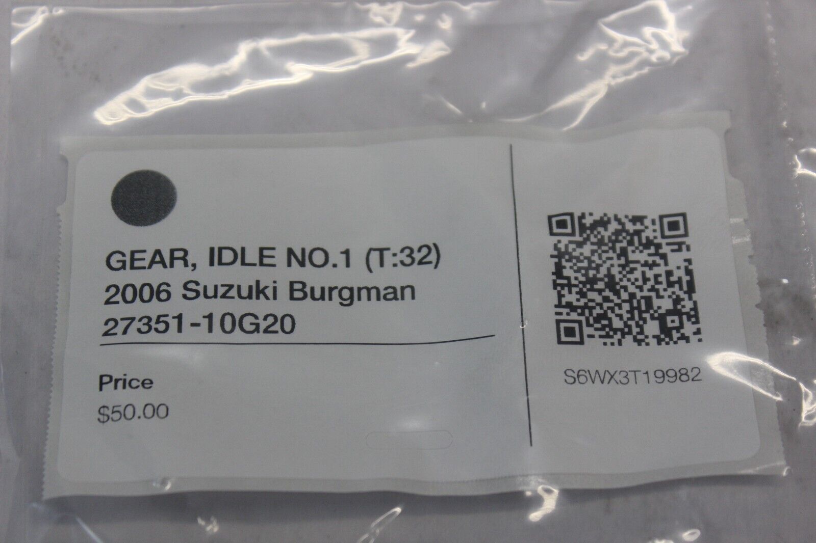 27351 GEAR, IDLE NO.1 (T:32) 2006 Suzuki Burgman 27351-10G20 – Midwest Moto Parts