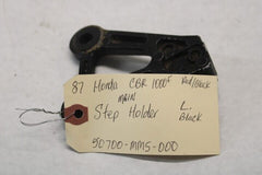 Main Step Holder Left Black 50700-MM5-000 1987 Honda CBR1000F Hurricane