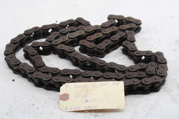 OEM Suzuki Motorcycle Drive Chain 27600-49210 1980 GS1100E Red