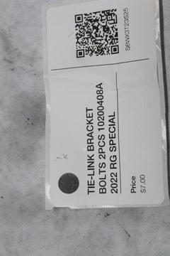 TIE-LINK BRACKET BOLTS 2PCS 10200408A 2022 RG SPECIAL