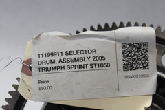 T1199911 SELECTOR DRUM, ASSEMBLY 2005 TRIUMPH SPRINT ST1050