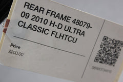 REAR FRAME 48079-09 2010 H-D ULTRA CLASSIC FLHTCU
