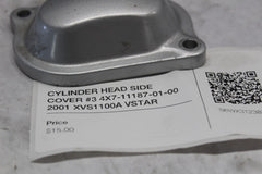 CYLINDER HEAD SIDE COVER #3 4X7-11187-01-00 2001 XVS1100A VSTAR CLASSIC