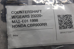 COUNTERSHAFT W/GEARS 23220-MAS-E01 1998 HONDA CBR900RR