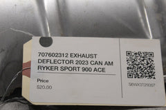 707602312 EXHAUST DEFLECTOR 2023 CAN AM RYKER SPORT 900 ACE