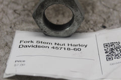 Fork Stem Nut Harley Davidson 45718-60