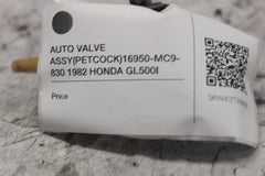 AUTO VALVE ASSY (PETCOCK) 16950-MC9-830 1982 HONDA GL500I SILVERWING