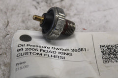 Oil Pressure Switch 26561-99 2005 ROAD KING CUSTOM FLHRSI