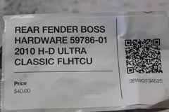 REAR FENDER BOSS HARDWARE 59786-01 2010 H-D ULTRA CLASSIC FLHTCU