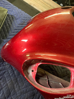 OEM Suzuki Fairing Left Side 2002 Katana 750 GSX750 Red Finish