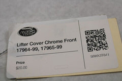Lifter Cover Chrome Front 17964-99, 17965-99 Harley Davidson