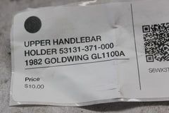 UPPER HANDLEBAR HOLDER 53131-371-000 1982 GOLDWING GL1100A