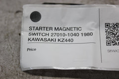 STARTER MAGNETIC SWITCH 27010-1040 1980 KAWASAKI KZ440