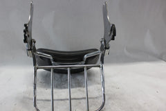 AFTERMARKET SISSY BAR W/ LUGGAGE RACK CHROME 2008 H-D ELECTRAGLIDE FLHT