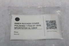 INNER ROCKER COVER POLISHED 17532-07 2016 SPORTSTER XL1200X