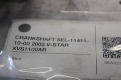 CRANKSHAFT 5EL-11411-10-00 2001 XVS1100A VSTAR CLASSIC