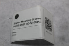 Starter Mounting Screws #4419 2022 RG SPECIAL