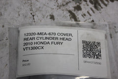 12320-MEA-670 COVER, REAR CYLINDER HEAD 2010 HONDA FURY VT1300CX