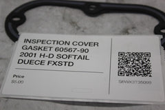 INSPECTION COVER GASKET 60567-90 2001 H-D SOFTAIL DUECE FXSTD