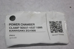 POWER CHAMBER CLAMP 92037-1537 1986 KAWASAKI ZG1000