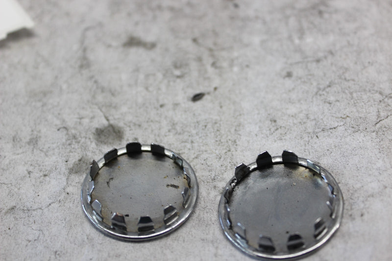 REAR FORK SWINGARM CAPS CHROME  67865-89 2010 H-D ULTRA CLASSIC FLHTCU