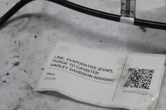 LINE, EVAPORATIVE (EVAP), PURGE TO CANISTER HARLEY DAVIDSON 60800062