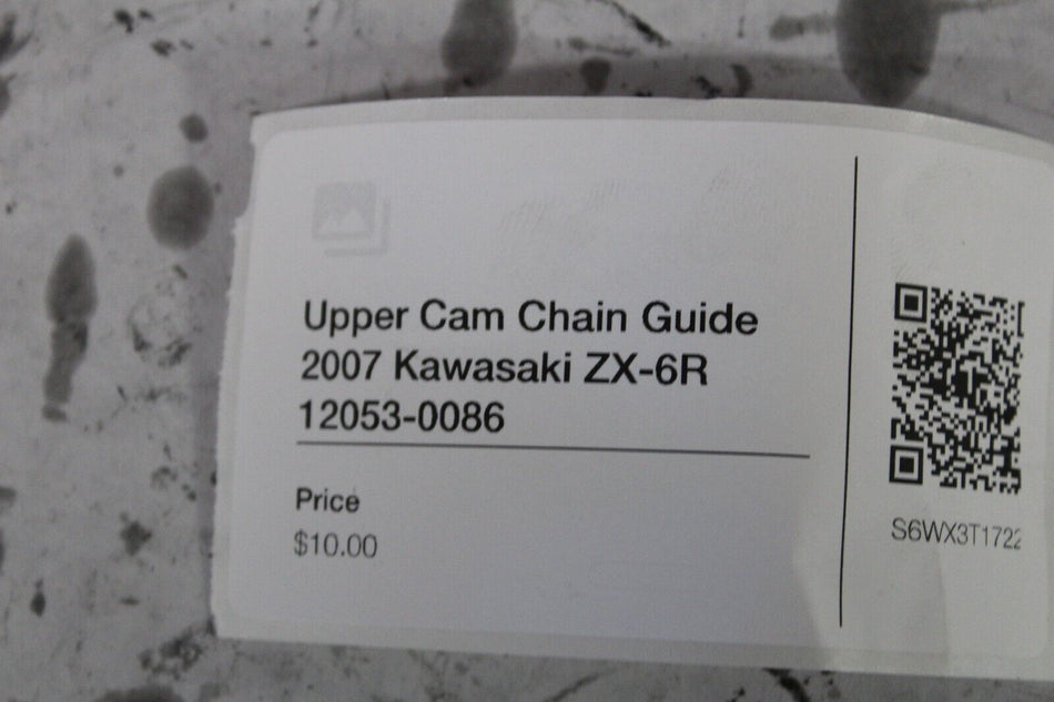 Upper Cam Chain Guide 2007 Kawasaki ZX-6R 12053-0086