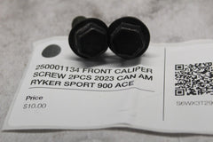 250001134 FRONT CALIPER SCREW 2PCS 2023 CAN AM RYKER SPORT 900 ACE