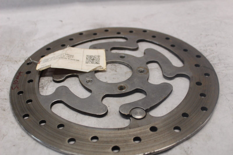 CHROME FRONT BRAKE DISK ROTOR 11.8