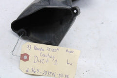 OEM Yamaha Motorcycle 1993 FJ 1200 Cowling Duct 1 L. #36Y-2838N-00-00