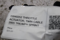 T2040252 THROTTLE ACTUATOR, TWIN CABLE 2005 TRIUMPH SPRINT