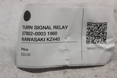 TURN SIGNAL RELAY 27002-0003 1980 KAWASAKI KZ440