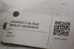52000033 2 Up Seat HARLEY DAVIDSON