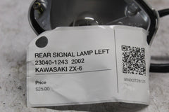 REAR SIGNAL LAMP LEFT 23040-1243  2002 KAWASAKI ZX-6