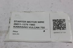STARTER MOTOR WIRE 26011-1276 1993 KAWASAKI VULCAN 750