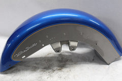 FRONT FENDER SMALL DENT BLUE PEARL 59072-97MU 1997 ELECTRAGLIDE FLHTCU-I