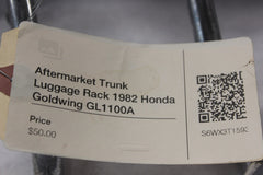 Aftermarket Trunk Luggage Rack 1982 Honda Goldwing GL1100A