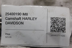 25400190 M8 Camshaft HARLEY DAVIDSON