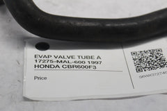 EVAP VALVE TUBE A 17275-MAL-600 1997 HONDA CBR600F3