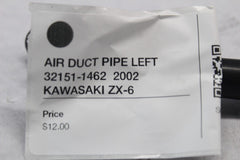 AIR DUCT PIPE LEFT 32151-1462  2002 KAWASAKI ZX-6