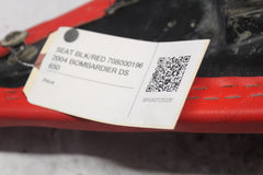 SEAT BLK/RED 708000196 2004 BOMBARDIER DS 650