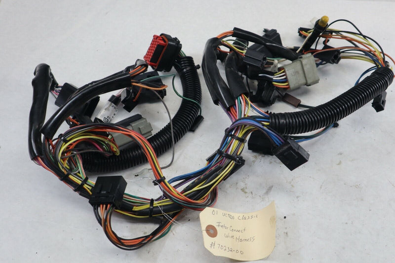 OEM Harley Davidson Fairing Interconnect Harness 2001 Ultra Blue 70232-00