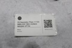 Oil Seperator Plate 11140-MB0-000 1983 HONDA MAGNA VF750