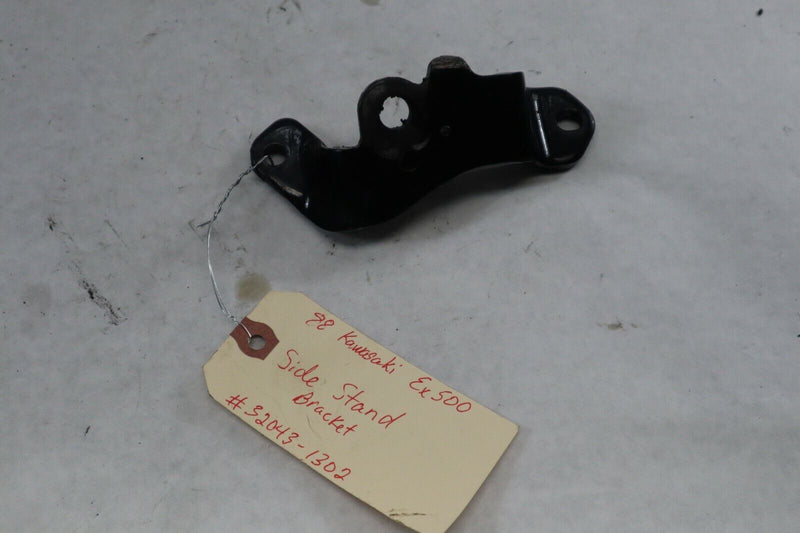 OEM Kawasaki Motorcycle Side Stand Bracket 1988 EX500 32043-1302