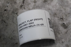 BRACKET, FLAP (RIGHT) 11053-0061 2003 KAWASAKI NINJA ZX-6R